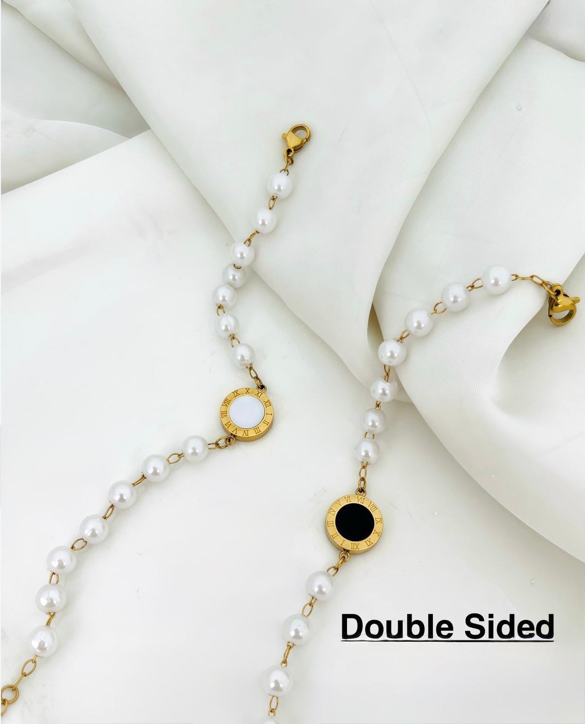 Double Sided pearls bracelet❤️🔥