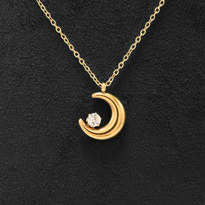 Moon stone Pendant🌟Premium Stainless Steel✨