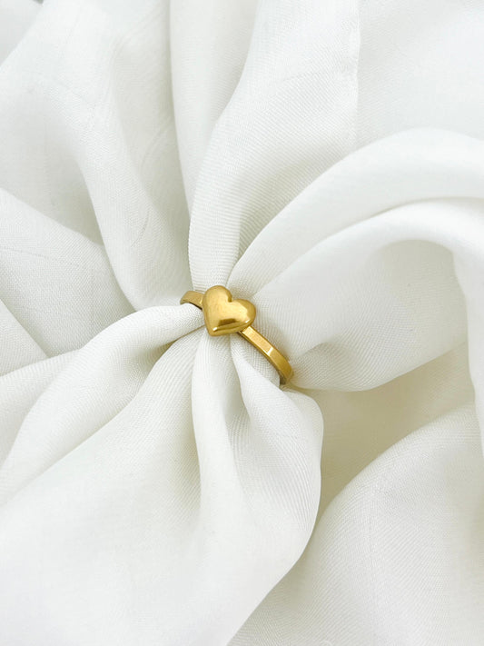 Gloden Heart Ring