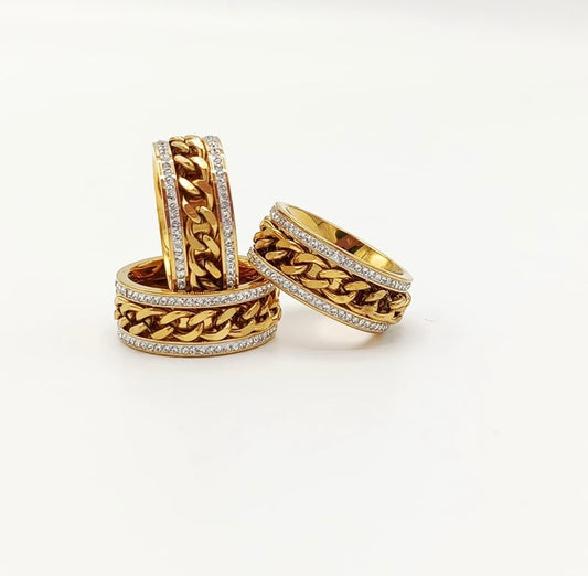 Zipper Band Ring💍