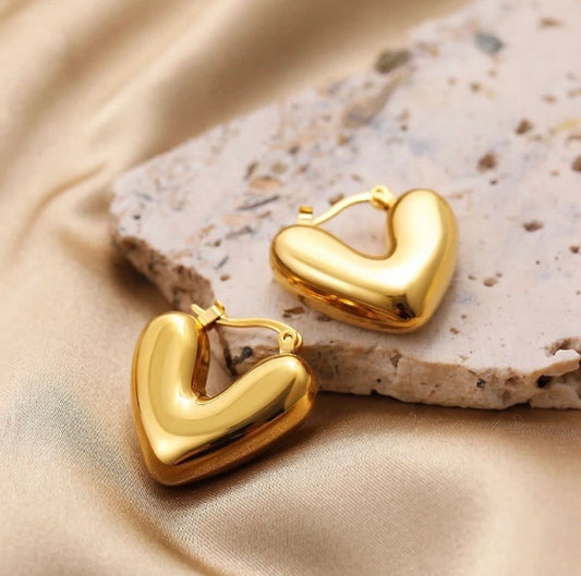 Premium Heart Shaped Earrings❤️‍🔥