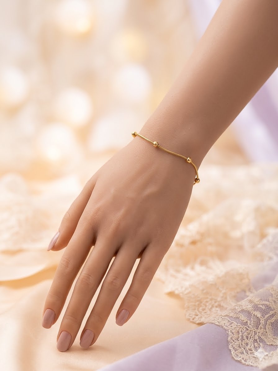 Golden Ball chain Bracelet🌟