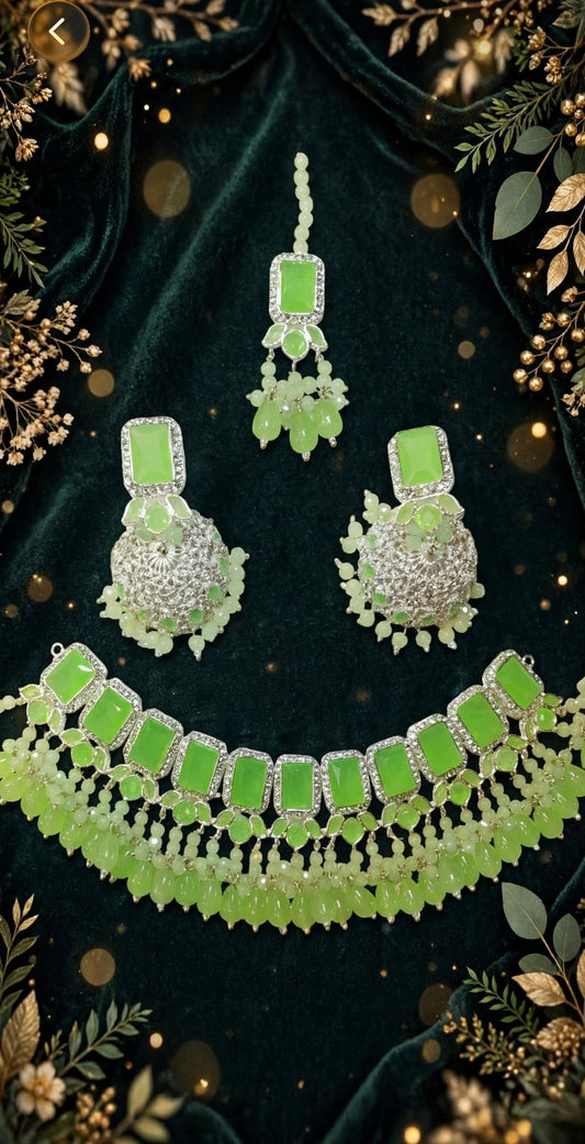 Mint Luxe Luxury Choker Set🌟