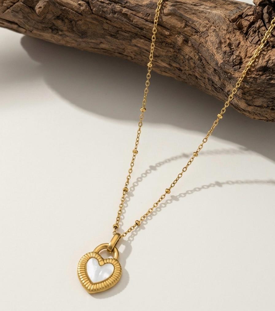 Mini Heart pendant with Ball chain🌟