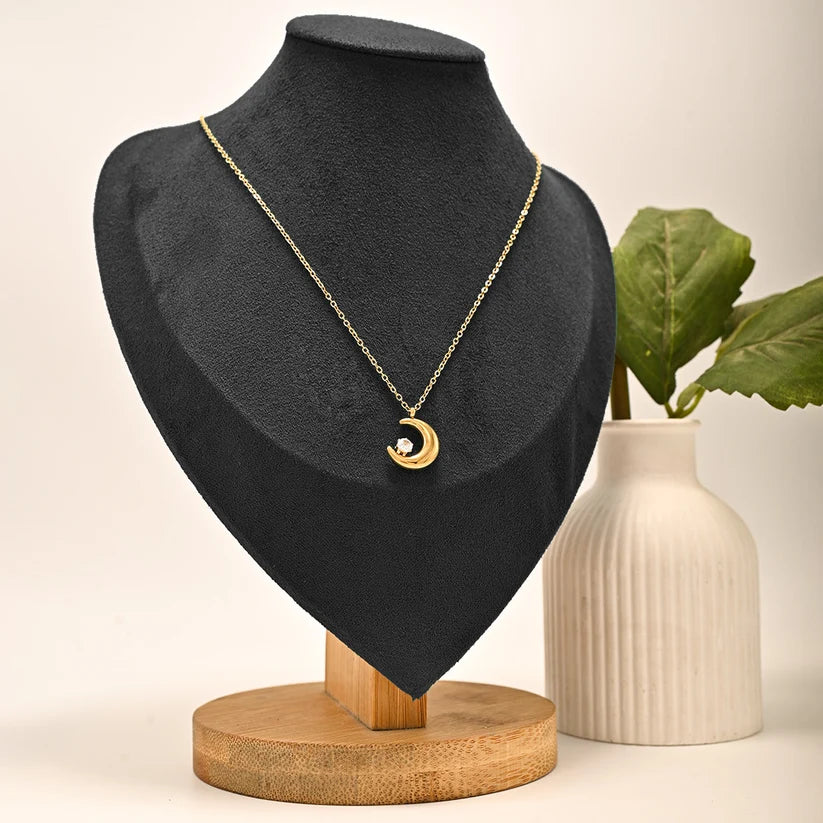 Moon stone Pendant🌟Premium Stainless Steel✨