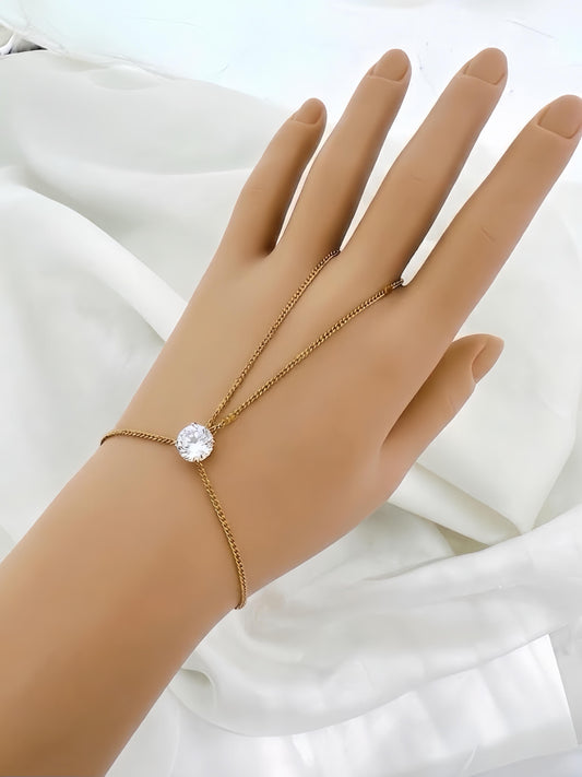 Single Zircon Hand-Chain🌟