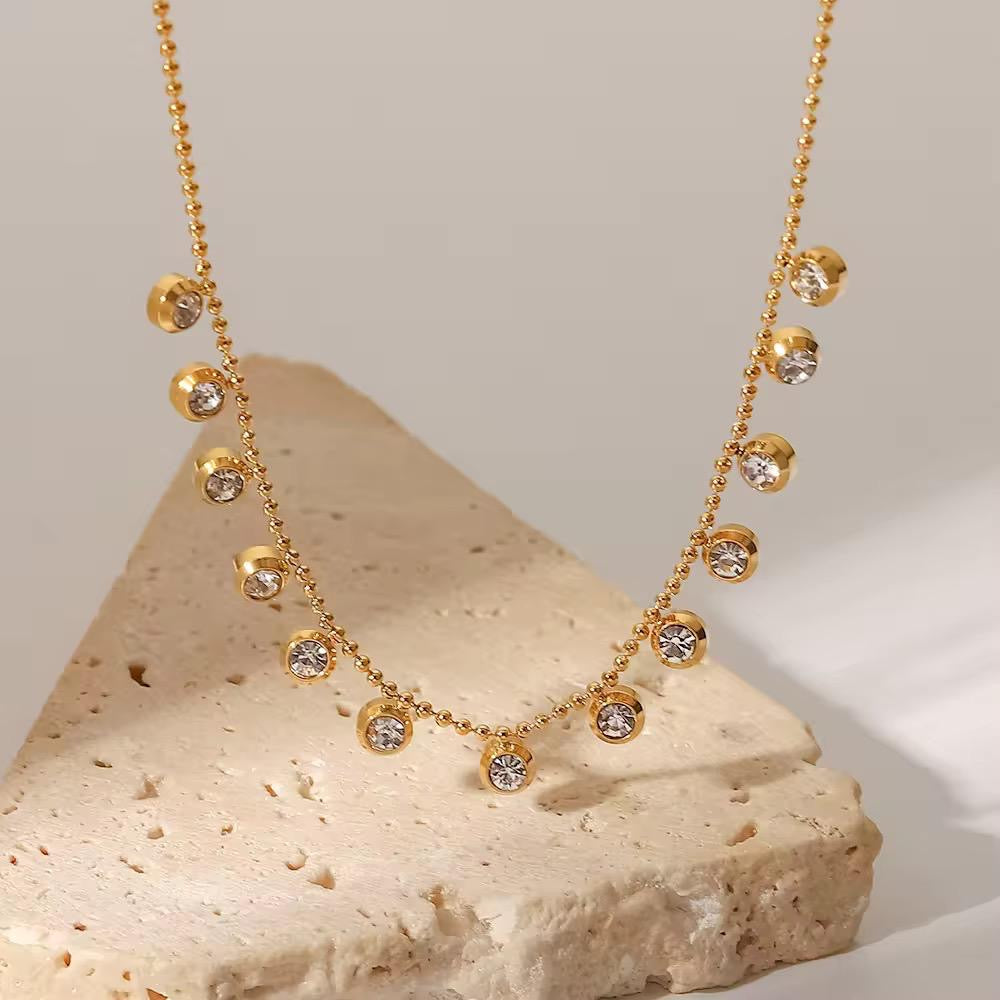 Pearl stones Beaded Chain🌟❤️