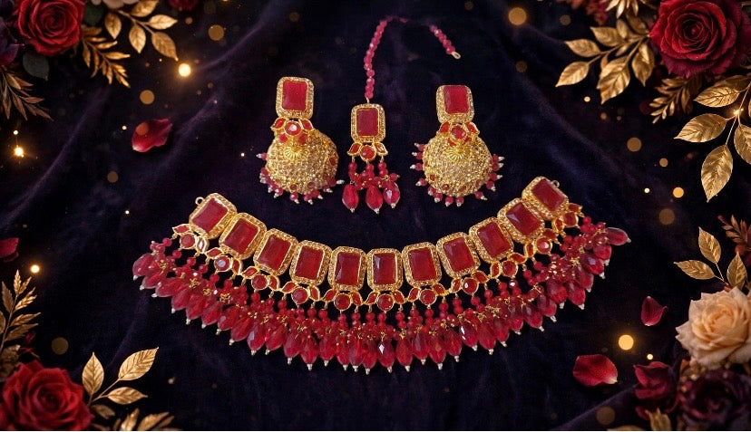 Ruby Rose Luxury Choker Set