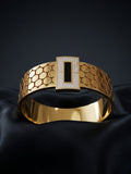Golden Honeycomb Handcuff