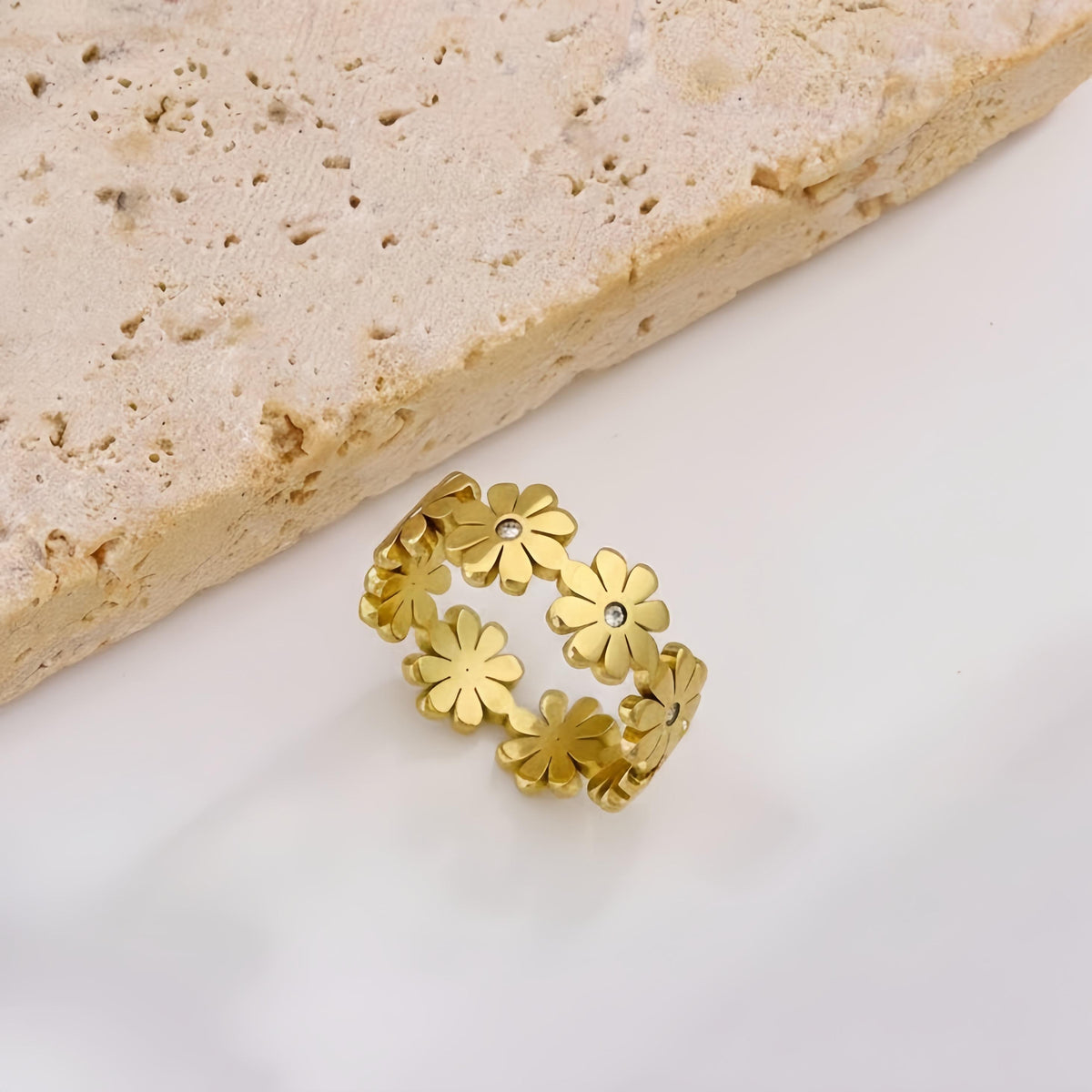 Sunflower Sparkle Ring🌻