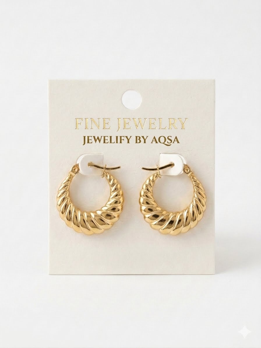 Circle Gold Hoops🌟