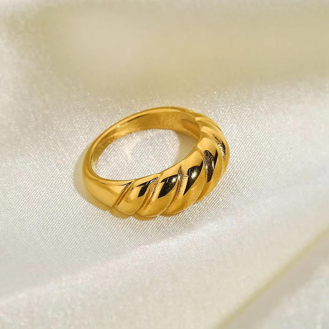 Gold Statement Ring