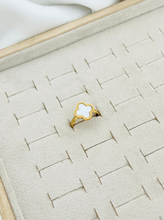 White Clover Styled Ring
