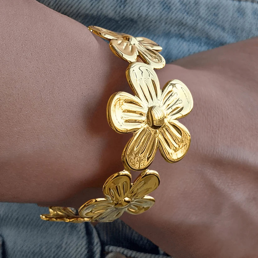 Premium Golden Flower Handcuff❤️‍🔥