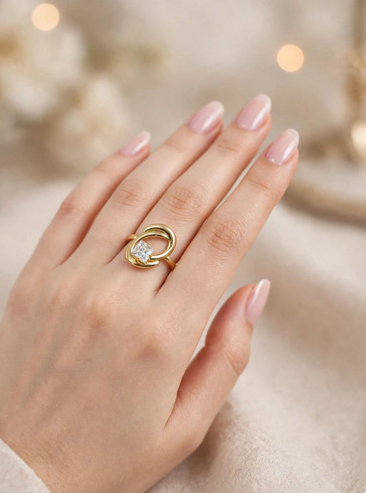 One stone Oval Shaped rings 💍😍