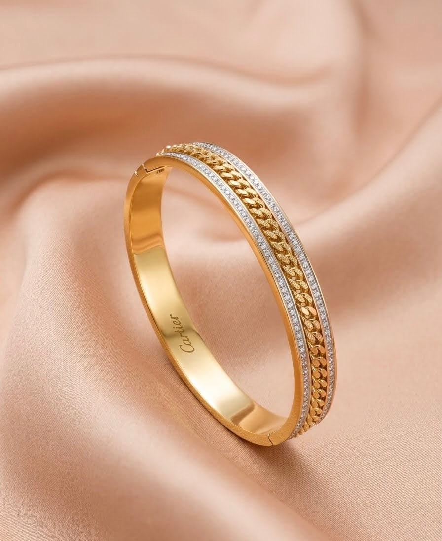 "Golden Chain Luxe Handcuff"