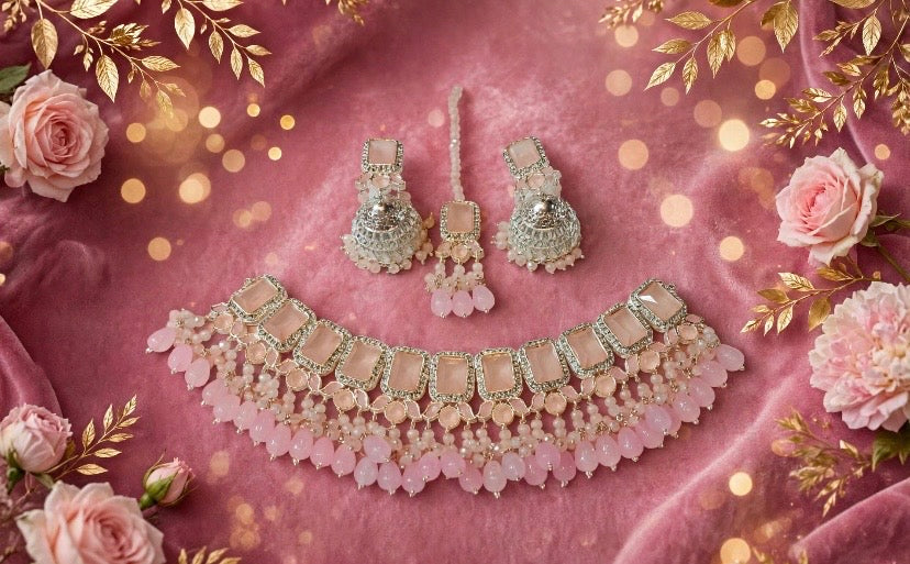 Rosy Dream Luxury Choker Set