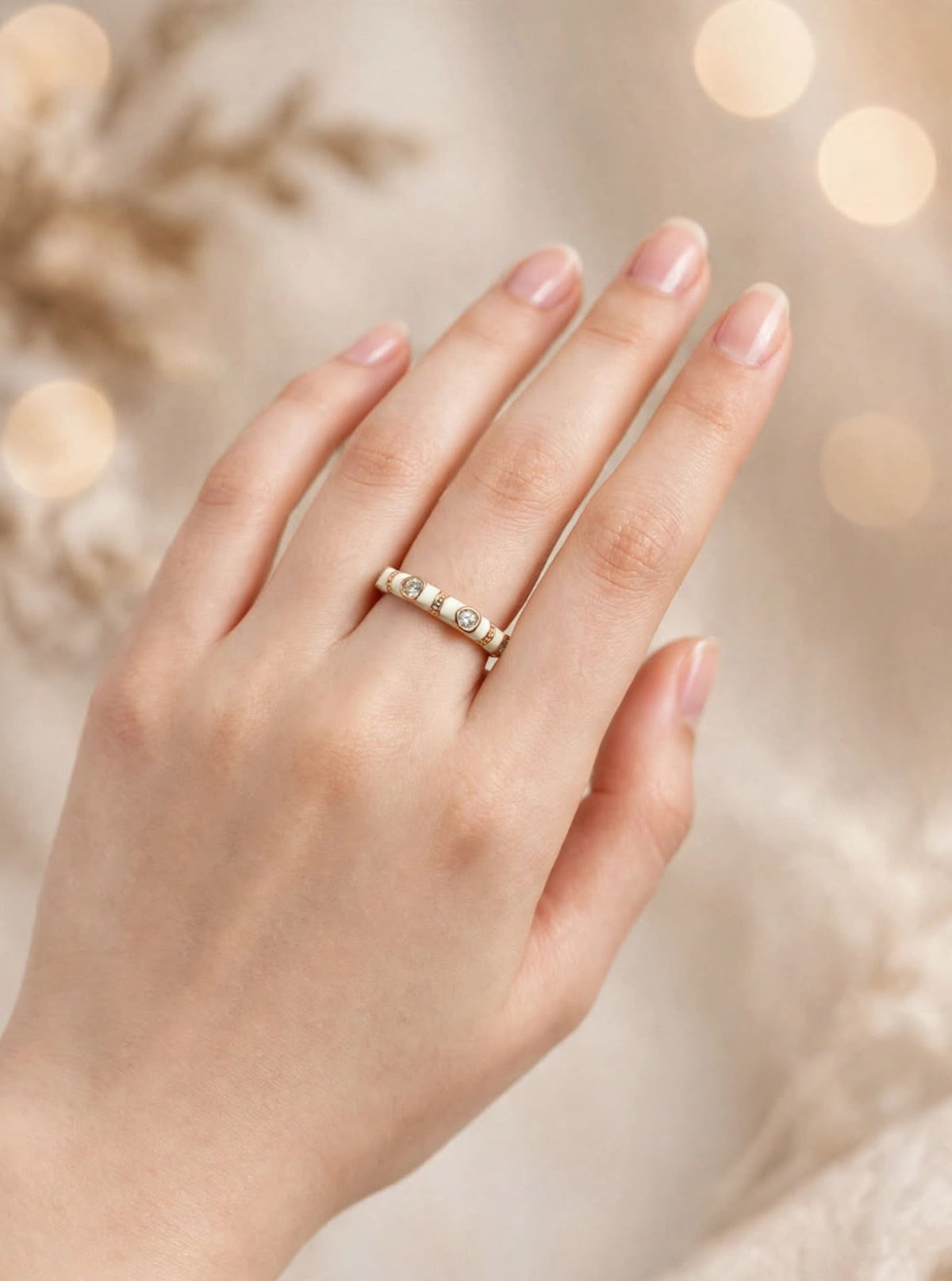 Luxury Enamel Ring💍